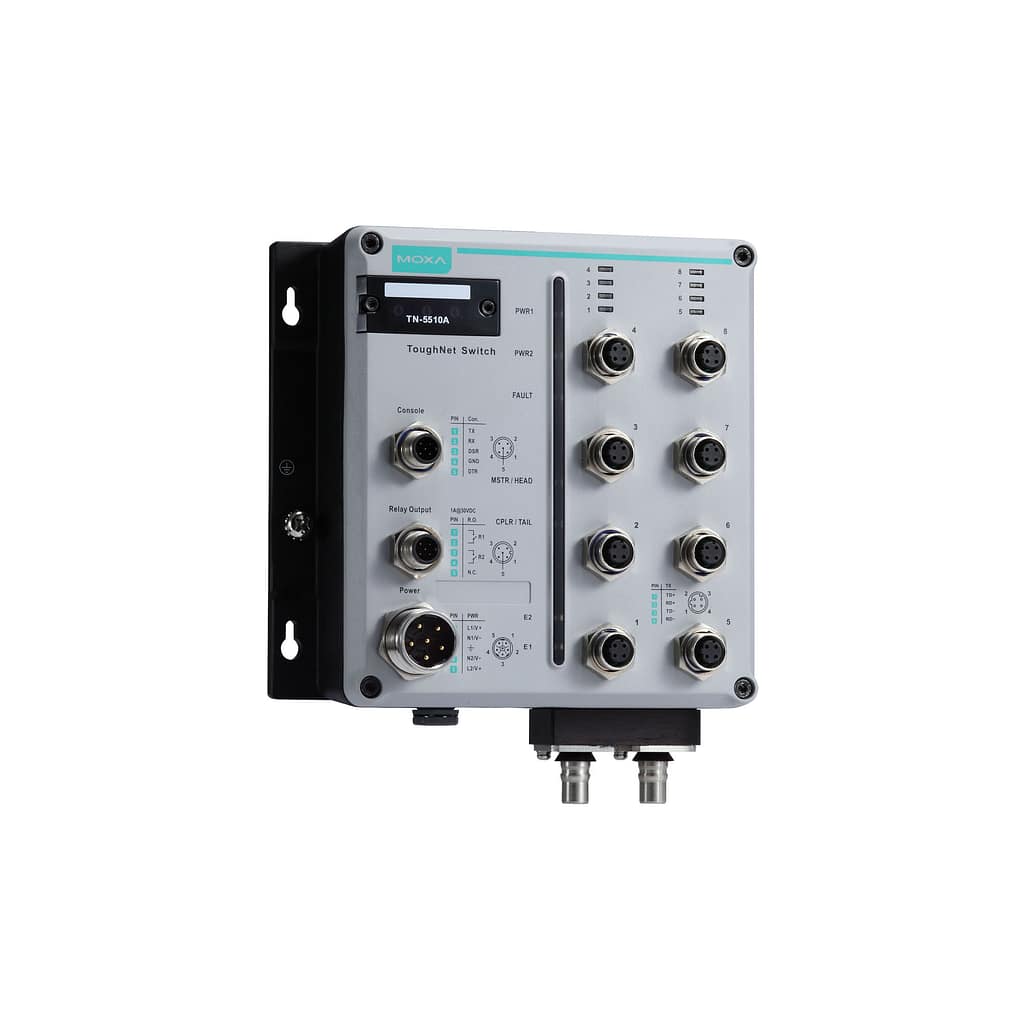 EN50155 Ethernet Switches / TN-5508A Series